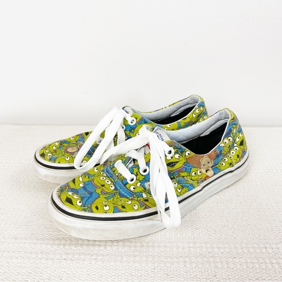 VANS Era Toy Story Aliens Shoes Disney Pixar Glow in the Dark Womens size 6 - Picture 4 of 13